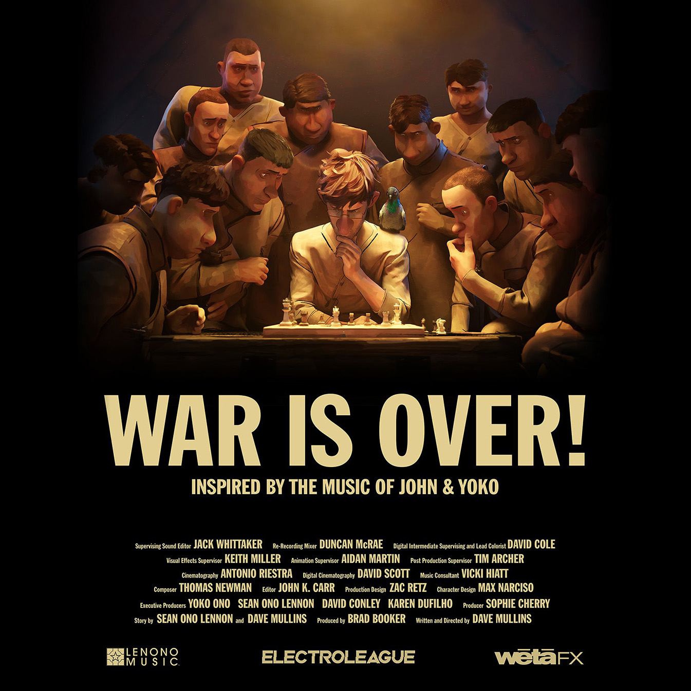 ‘WAR IS OVER!’ animated short film shortlisted for an Academy Award
