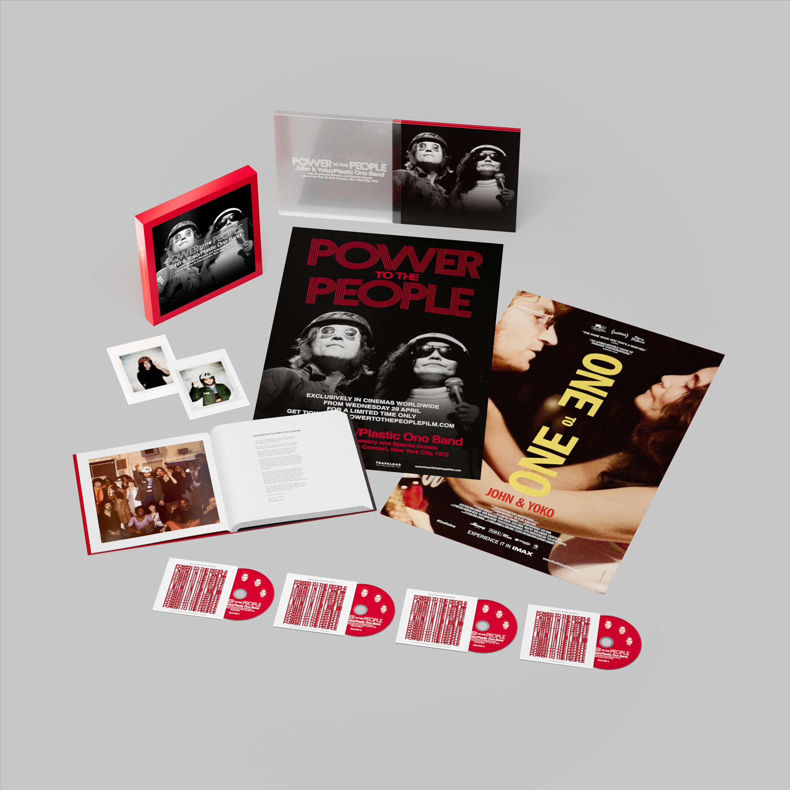 POWER TO THE PEOPLE + ONE TO ONE: JOHN & YOKO – Blu-Rays